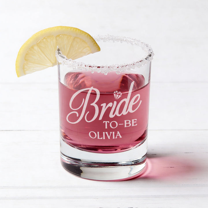 Team Bride Shot Glass