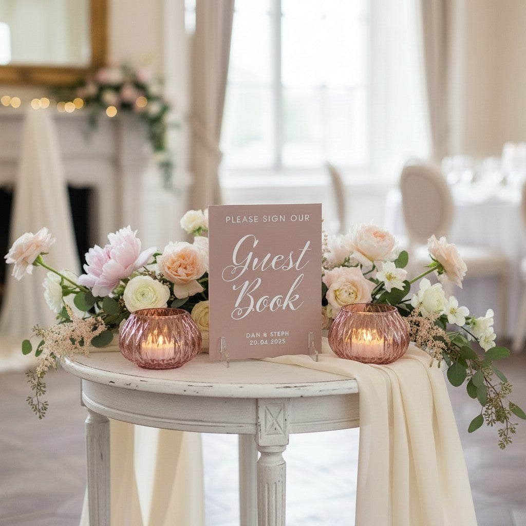 Table Top Sign Bundle: Elegant Script