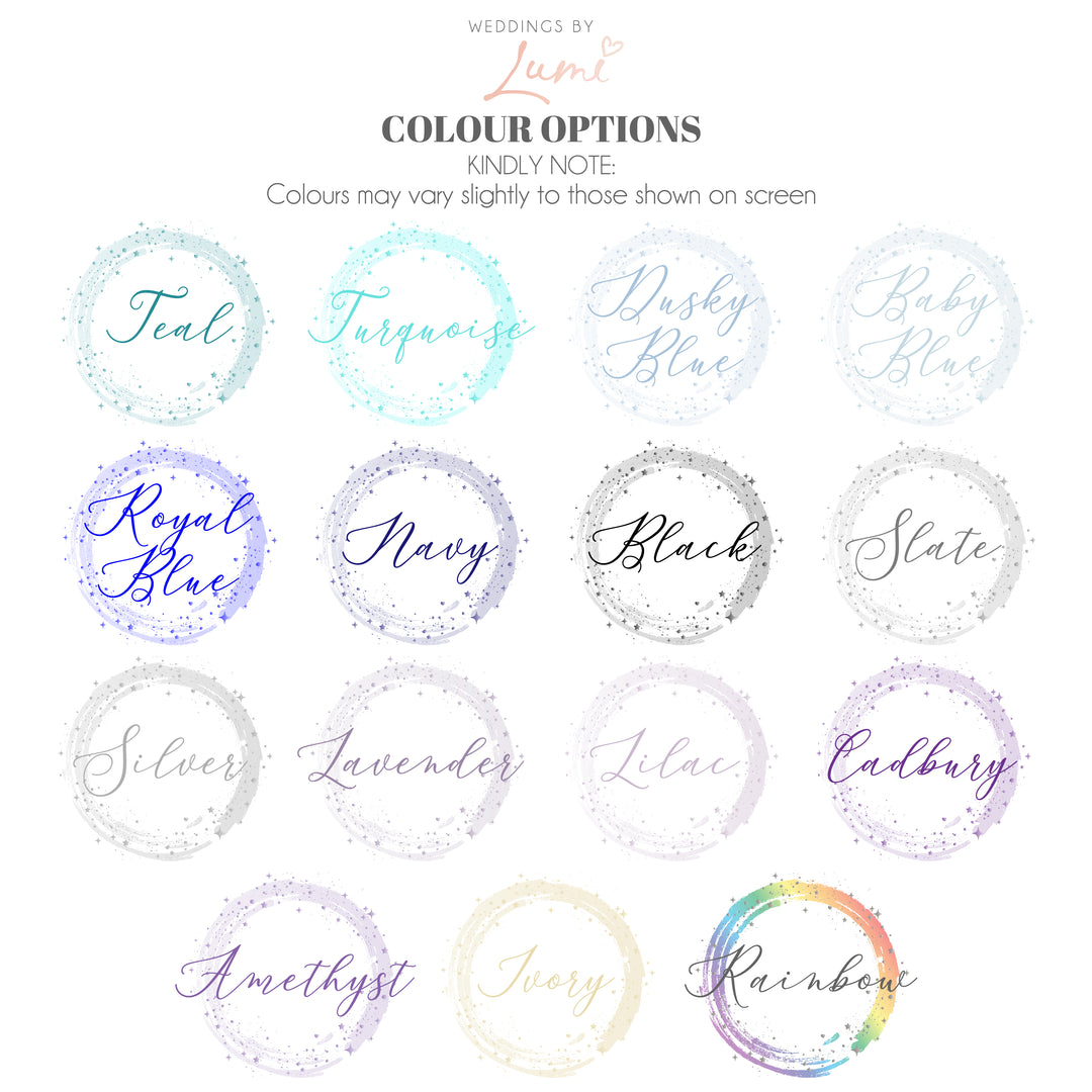 Sparkly Circle Magnetic Memory Keepsake Box-Weddings by Lumi