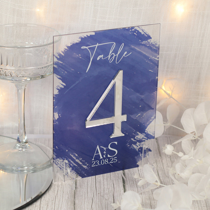 Colour Splash Table Number