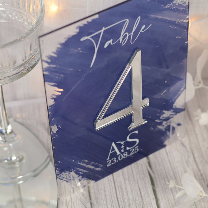 Colour Splash Table Number