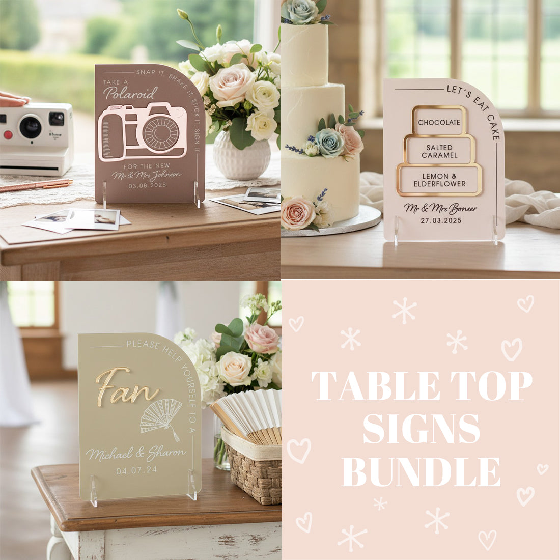 Table Top Bundle: Modern Arch