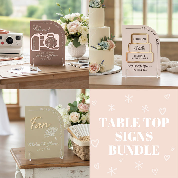 Table Top Bundle: Modern Arch