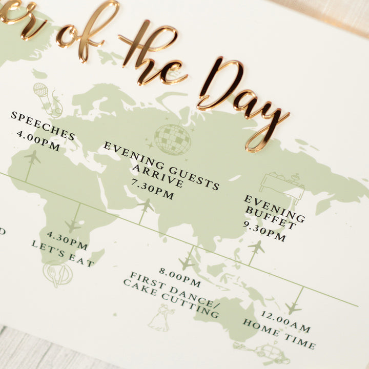 Where in the World Order of the Day Timeline