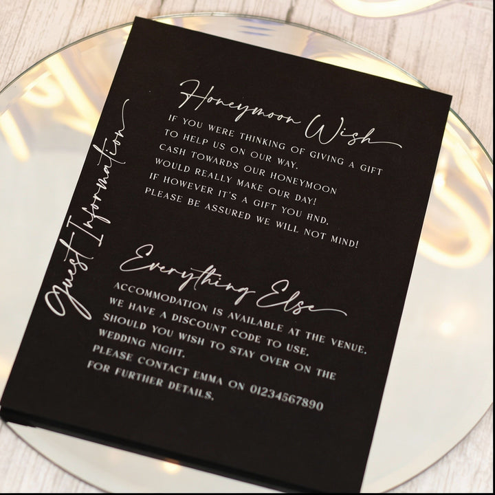 Manhattan Vellum Wrapped Invitation Bundle