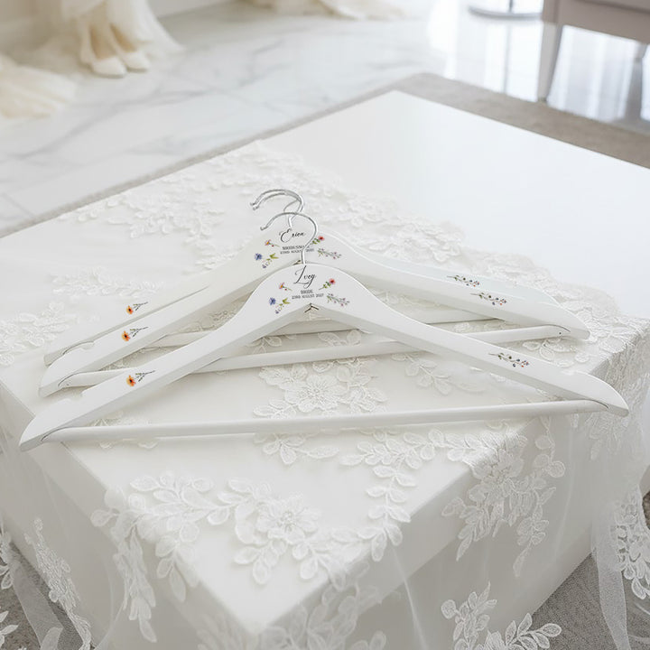 Wildflower Meadow Wedding Dress Bridal Hanger