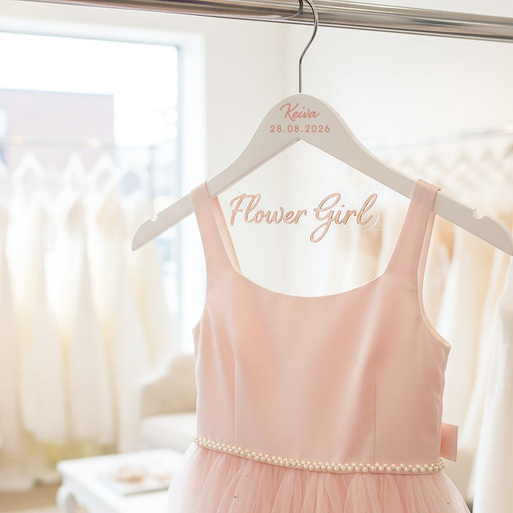 3D mirror Wedding Dress Bridal Hanger