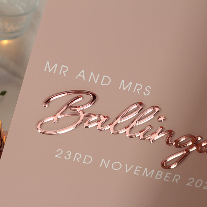 Modern Arch Welcome to Our Wedding Acrylic Sign-Weddings by Lumi