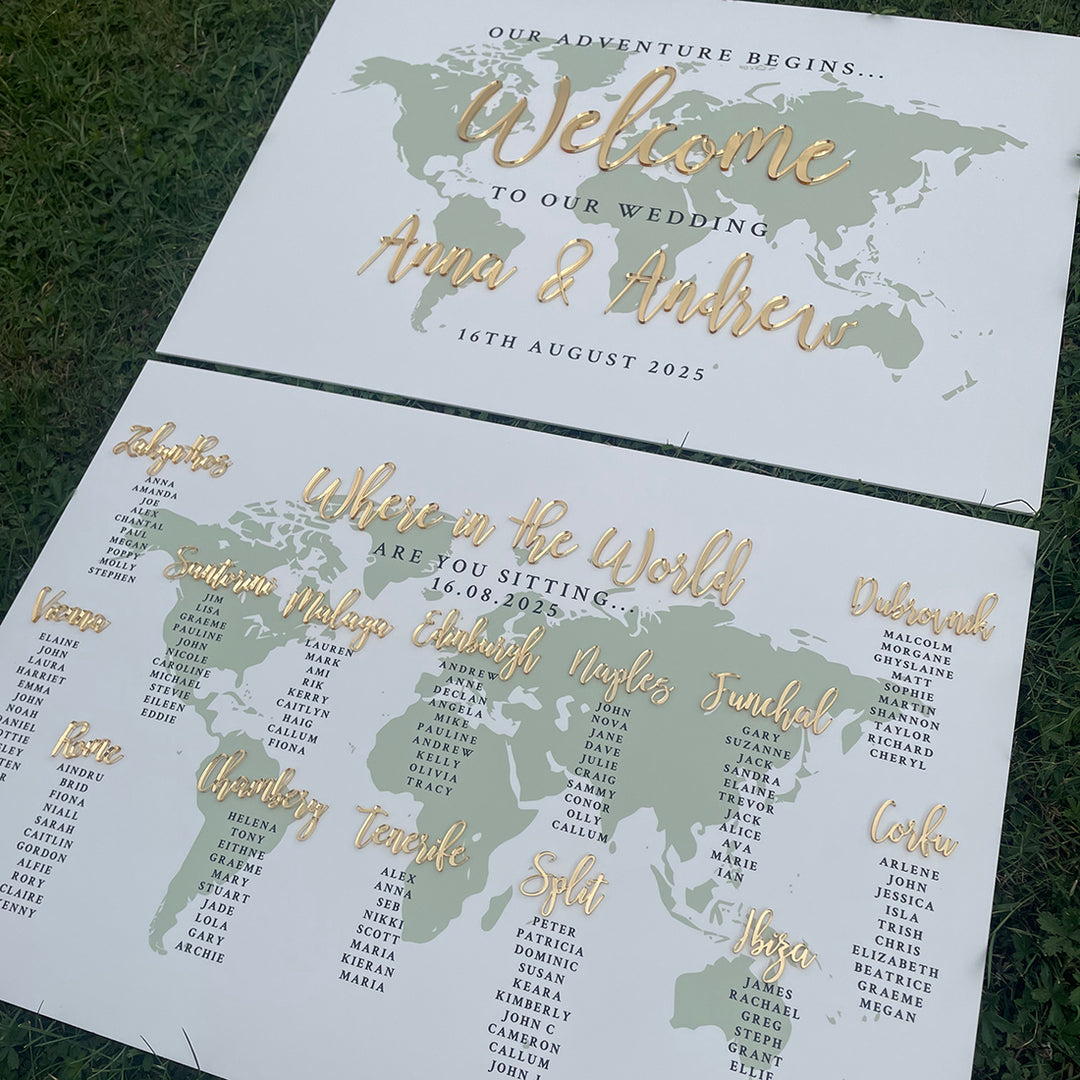 Signage Bundle: Where in the World
