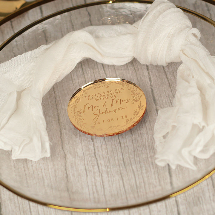 Wildflower Wedding Favour Magnet-Weddings by Lumi