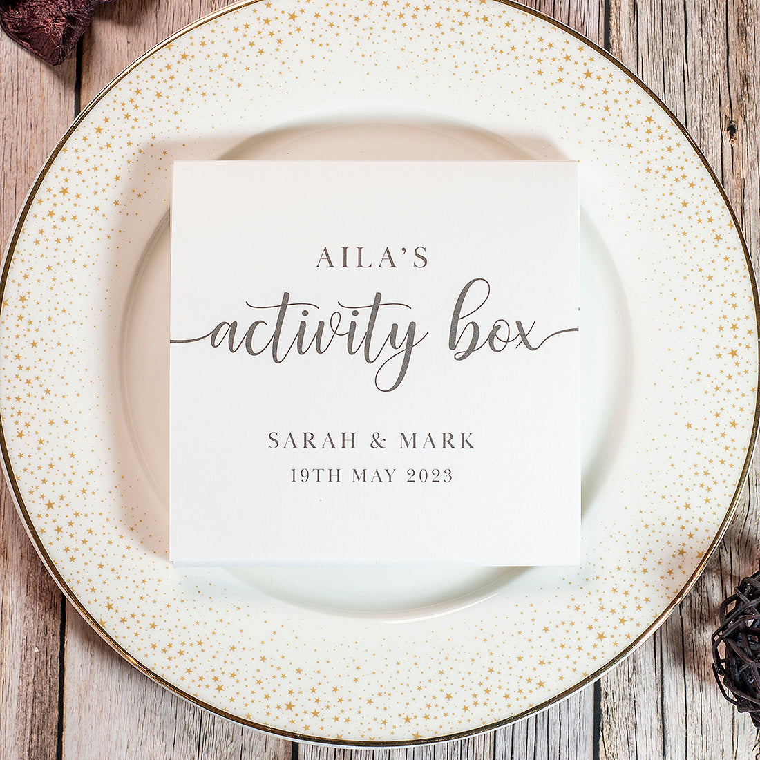 Classic Script Children's Wedding Activity Pack – Weddings by Lumi