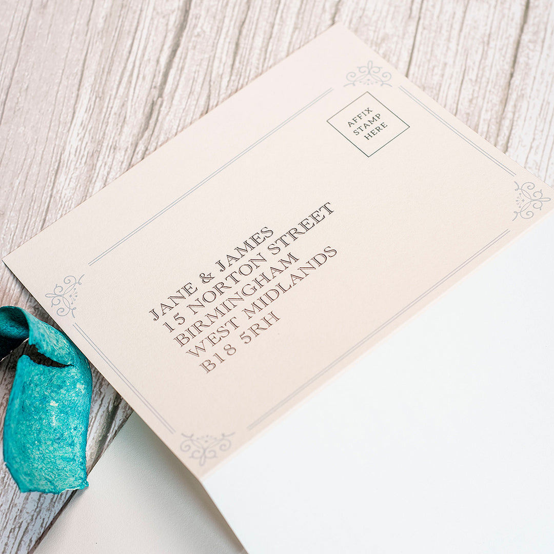 Elegance Concertina Wedding Invitation-Weddings by Lumi