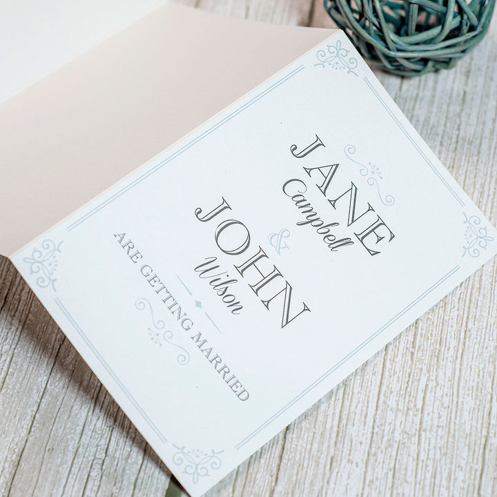 Elegance Concertina Wedding Invitation-Weddings by Lumi
