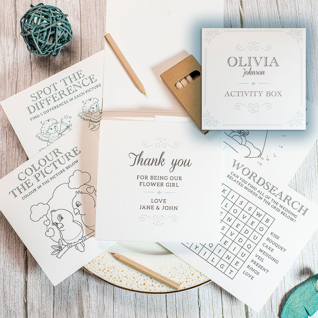 Elegance Children's Wedding Activity Pack-Weddings by Lumi