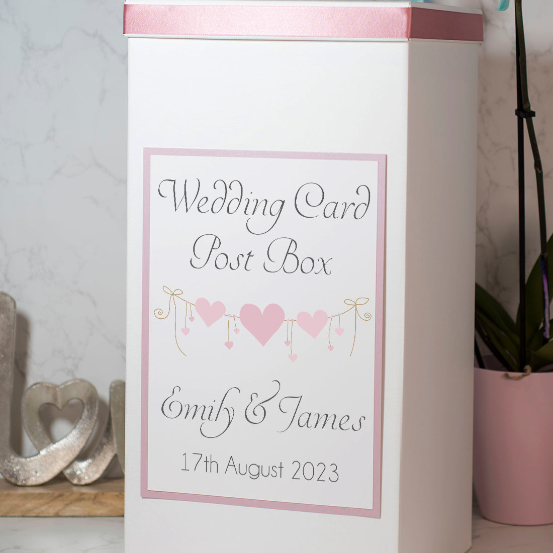 Heart String Wedding Post Box-Weddings by Lumi