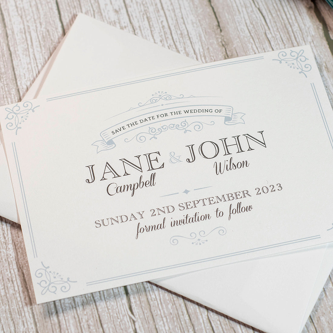 Elegance Save the Date Card-Weddings by Lumi