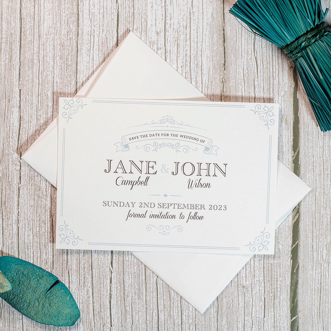 Elegance Save the Date Card-Weddings by Lumi