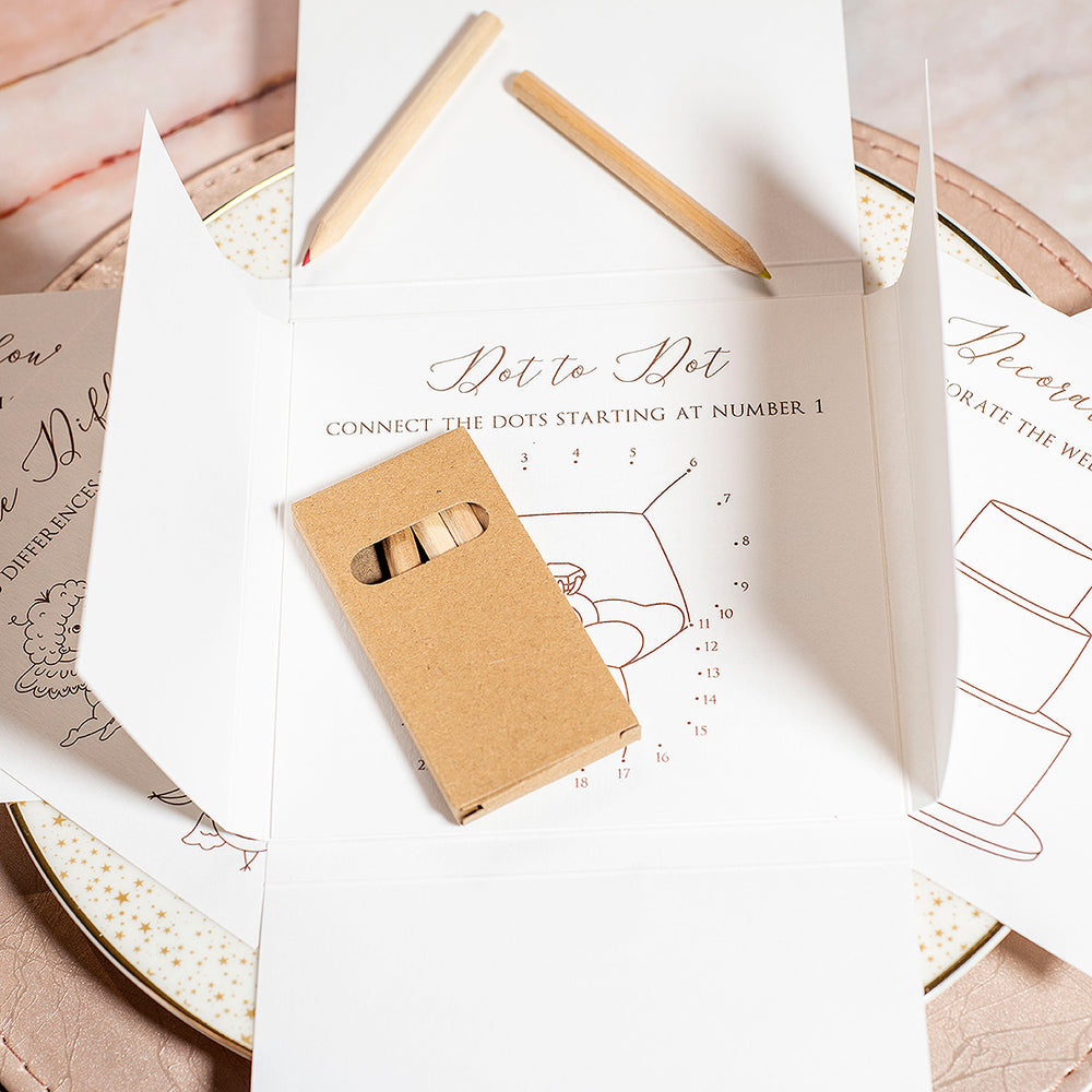 Sparkly Circle Children's Wedding Activity Pack-Weddings by Lumi