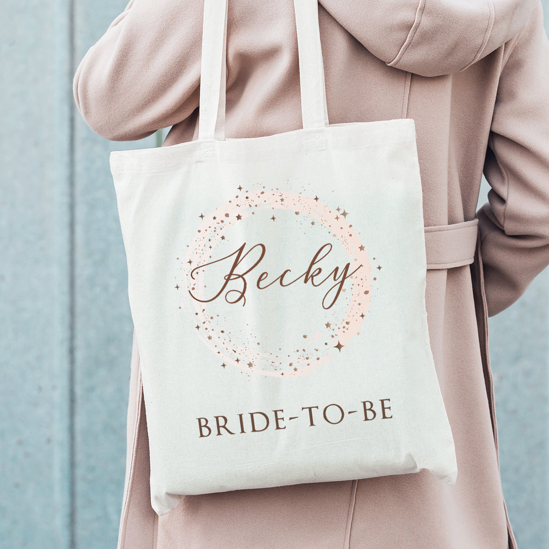 Bride to Be Bridesmaid Wedding Tote Bag-Weddings by Lumi